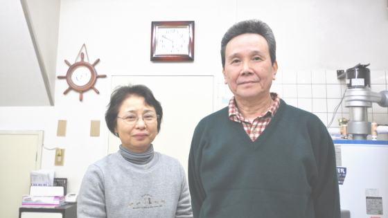 理容加藤様 マスターと奥さま